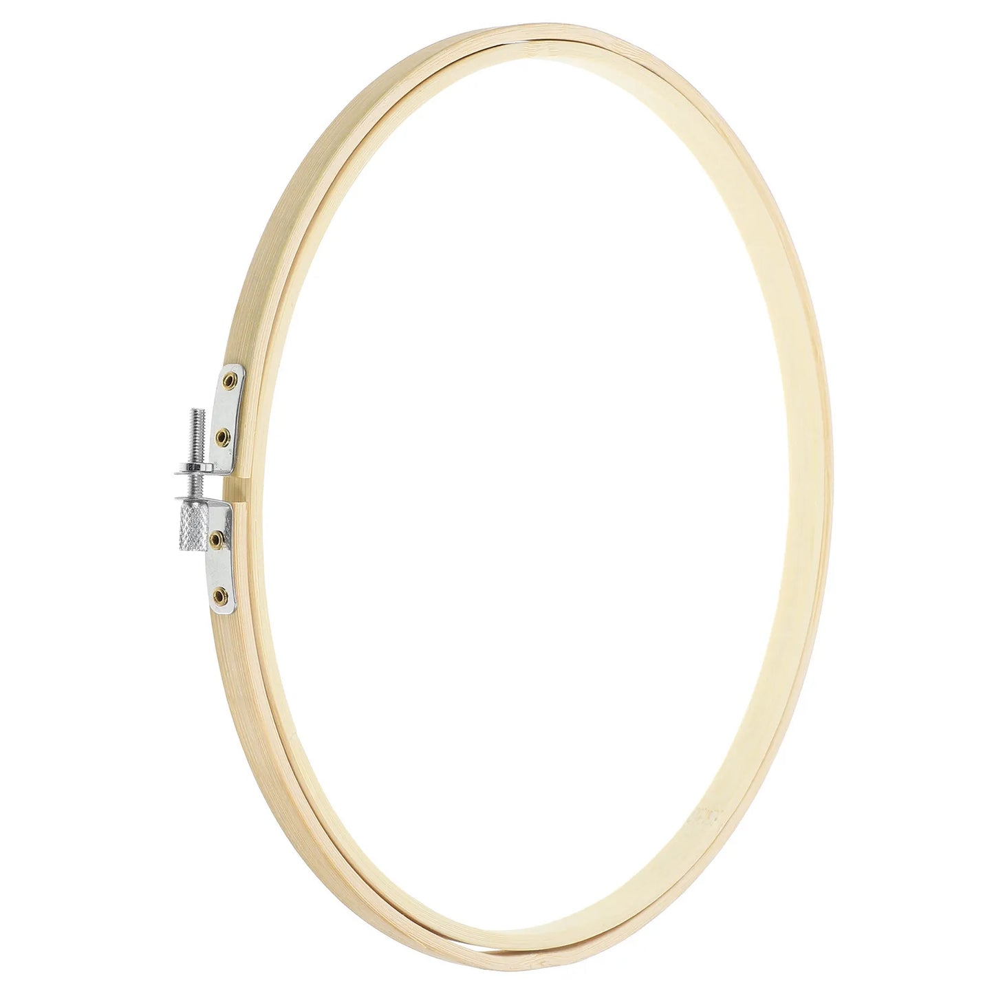 9inch Bamboo Circle Embroidery Hoop Ideal for Cross Stitch and Fabric Painting Perfect Base for Needlecraft Projects Peaceful Pleasures Health and Wellness