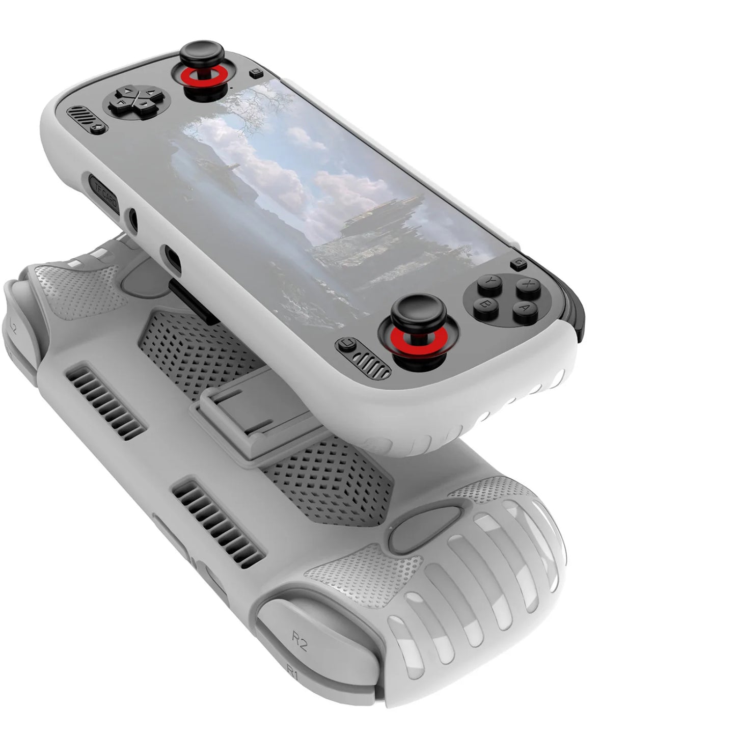 TPU Protective Cover For AYN Odin3 Gaming Console Protective Case Dustproof And Anti-Collision Gaming Console Accessories Peaceful Pleasures Health and Wellness WHITE