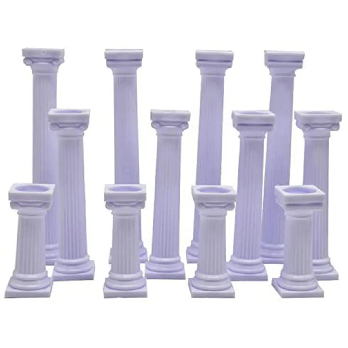 Roman Column Cake Separator Pillars | 3 Sizes – DIY Tiered Stands
