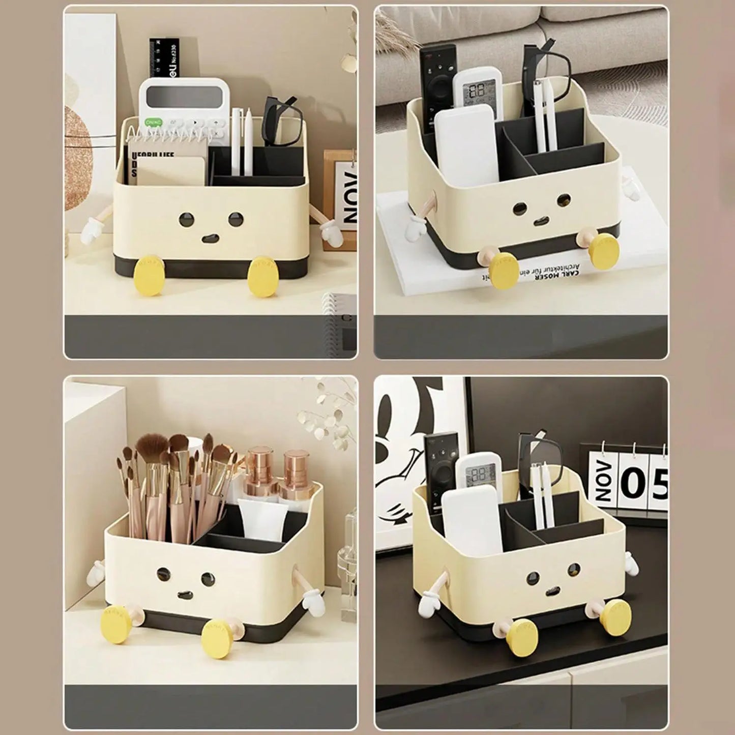 Multifunctional Desktop Cosmetic Organizer & Display Box