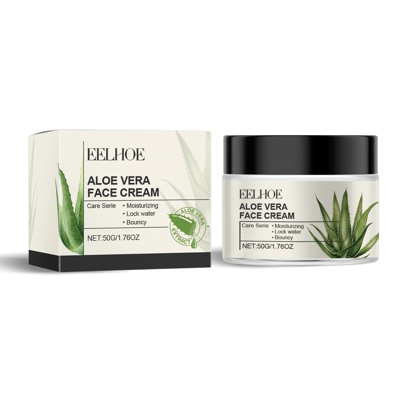 Aloe Vera Daily Face Cream – Anti-Aging Oil-Free Moisturizer