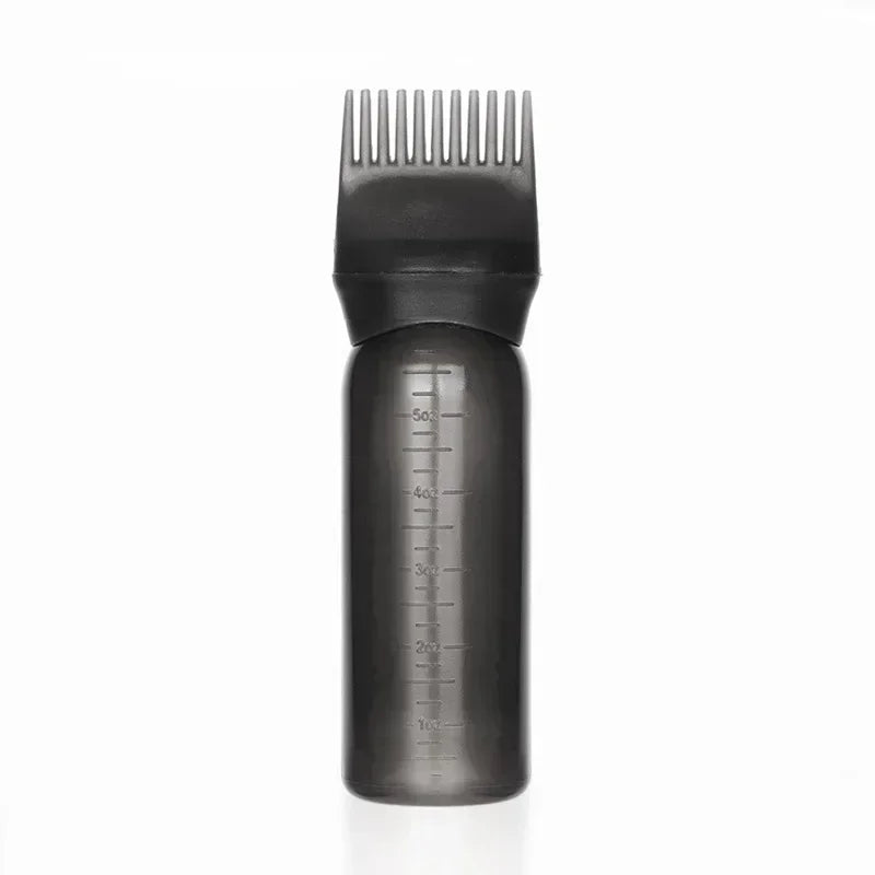 4 Colors Hair Dye Applicator Brush Bottles Dyeing Shampoo Bottle Oil Comb Hair Dye Bottle Applicator Hair Coloring Styling Tool Peaceful Pleasures Health and Wellness 160ml 3