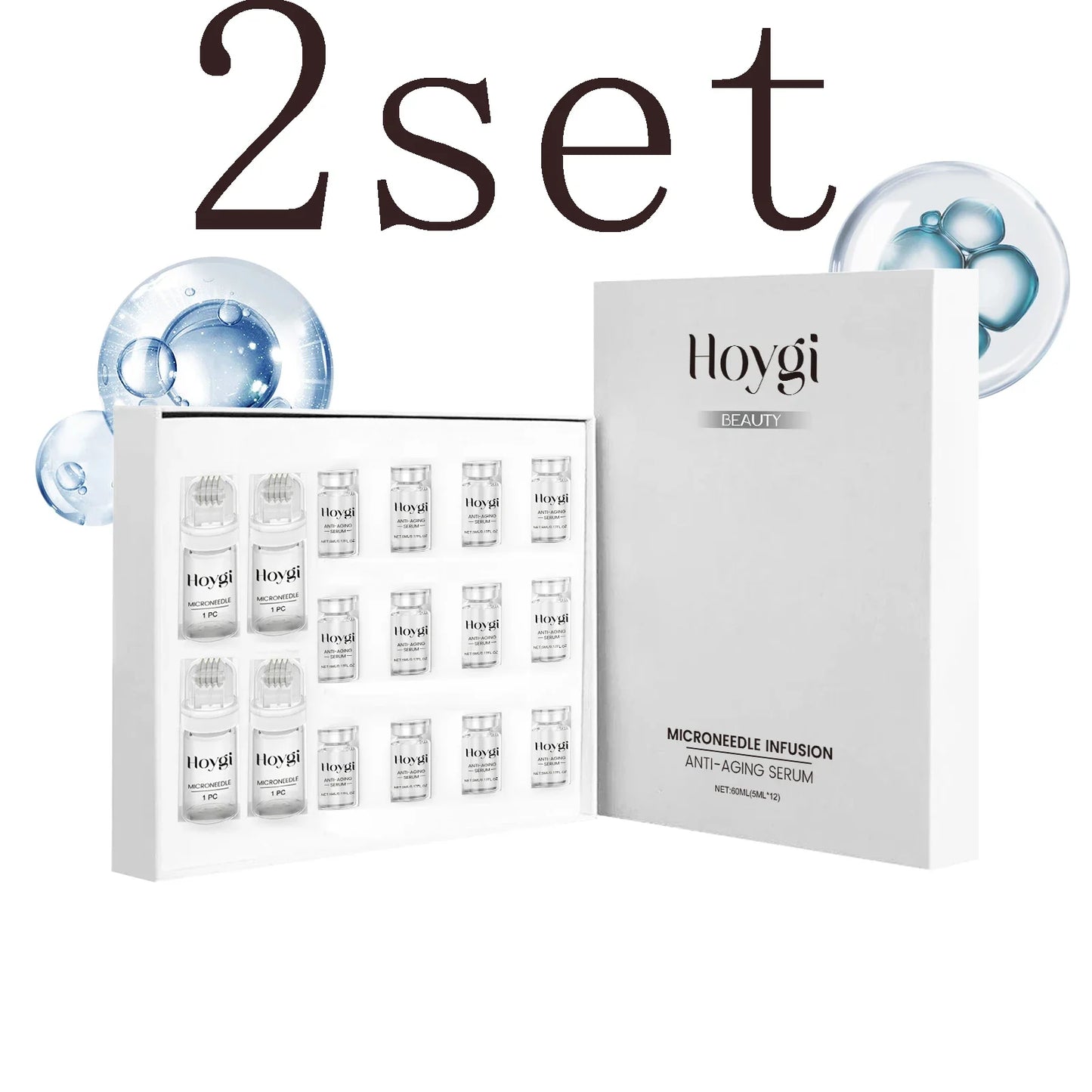 Daily Glow Facial Roller & Hydrating Serum Set – Dewy Skin