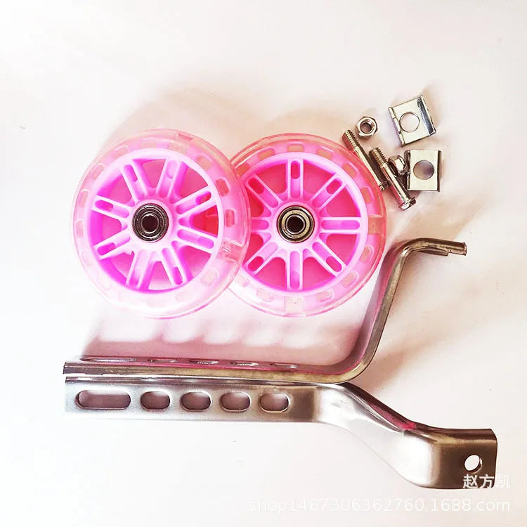 Kids Bike Training Wheels Stabilisers 12–20" Heavy Duty Set