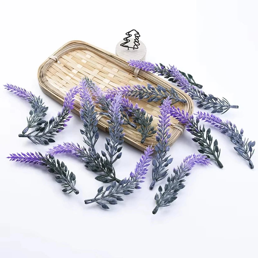 Lavender Artificial Flowers 50/80pcs – Wedding & Home Decor