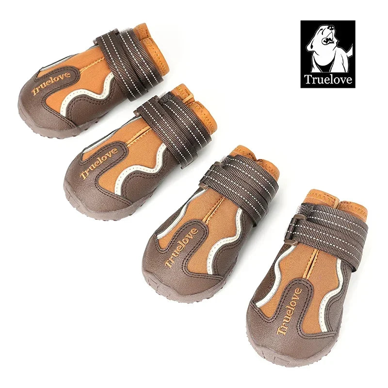 Truelove Waterproof Dog Boots & Paw Protectors – TLS3963 Peaceful Pleasures Health and Wellness Pinecone Glazed Gin 4 China Mainland