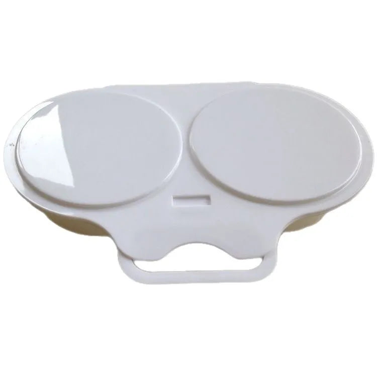 Microwave Egg Steamer Food Grade PP Plastic Egg Frying Box Microwave Egg Cooker Peaceful Pleasures Health and Wellness