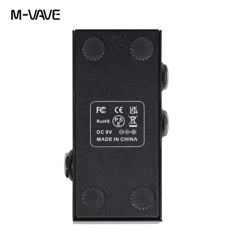 M-VAVE ABY Line Selector AB Switch Mini Guitar Effect Pedal True