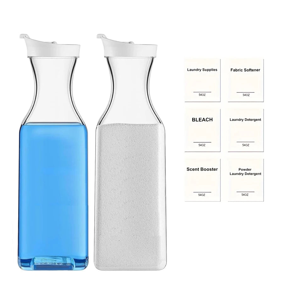 Laundry Detergent & Fabric Softener Dispenser – Plastic Liquid Container with Efficient Dispensing System