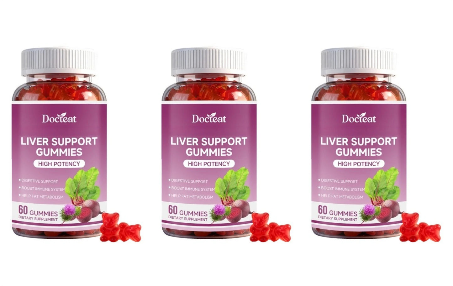 Milk Thistle Vitality Gummies | Daily Cleansing Supplement 60ct
