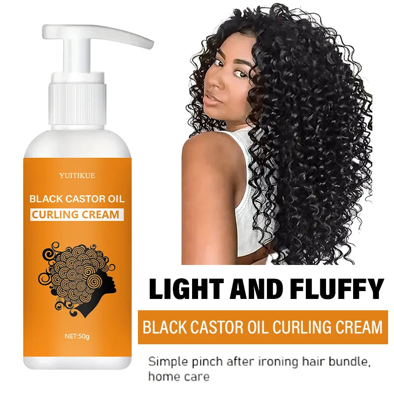 YUITIKUE Curly Hair Styling Cream – Moisturize & Define Curls