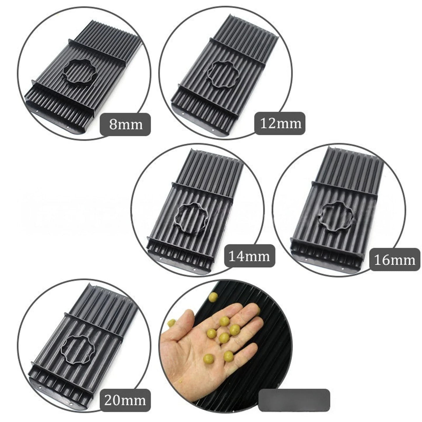 Carp Fishing Bait Roller Tool Kit Portable Bait Shaper BoiliesRoll Accessories For Outdoor Fishing Peaceful Pleasures Health and Wellness