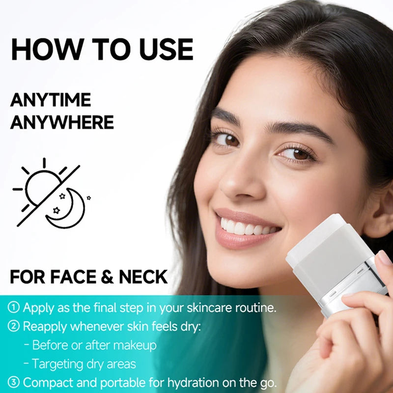PDRN Essence Stick Balm Gentle Repair Makes Skin Glow Long-lasting Hydration Soft Smoothing Skin Moisturize Essence Cream Stick Peaceful Pleasures Health and Wellness