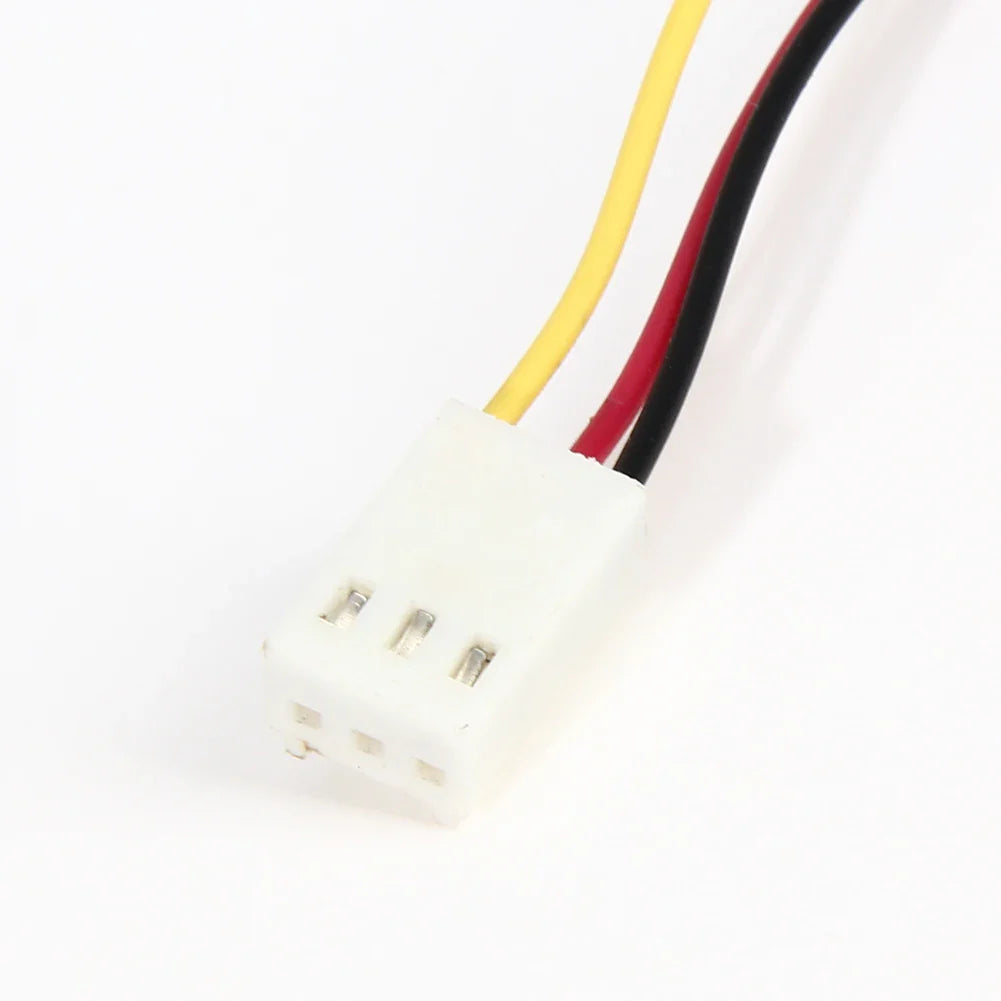 10-Pack 12V 3-Pin PC Fan Extension Cable 26cm – CPU GPU Cooler