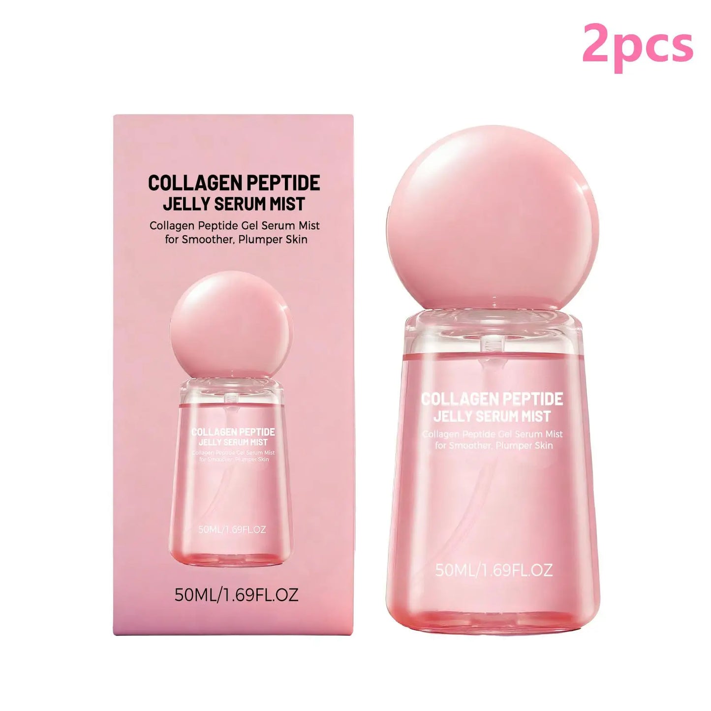 Collagen Peptide Jelly Mist Serum | Deep Hydration Face Spray
