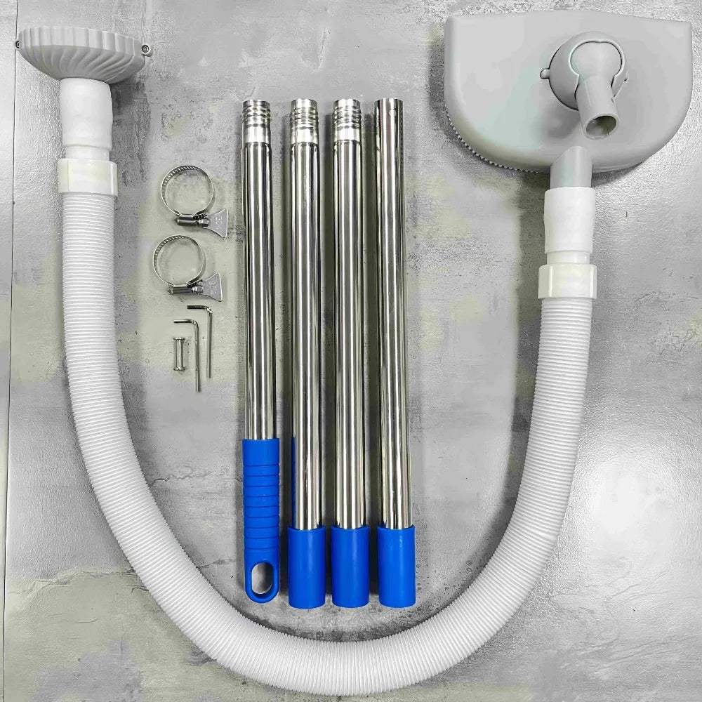 Handheld Pool Vacuum Cleaner – Automatic Suction, 4 Lengths