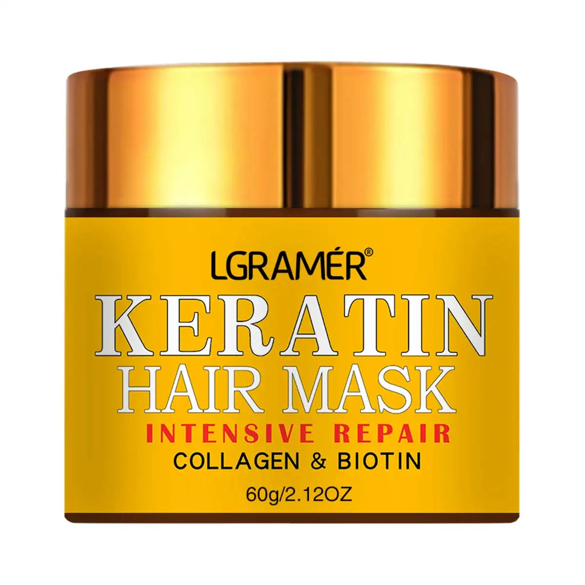 Biotin Collagen Keratin Hair Repair Mask & Treatment Peaceful Pleasures Health and Wellness 60g