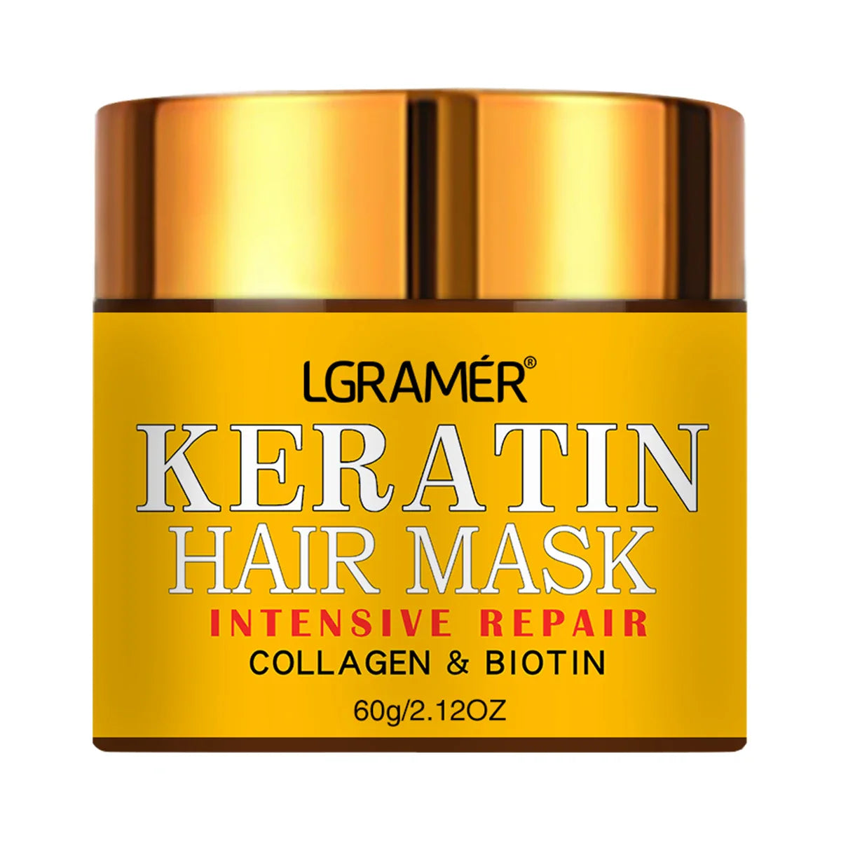 REAROYA Keratin Hair Mask – Biotin Collagen Repair Treatment