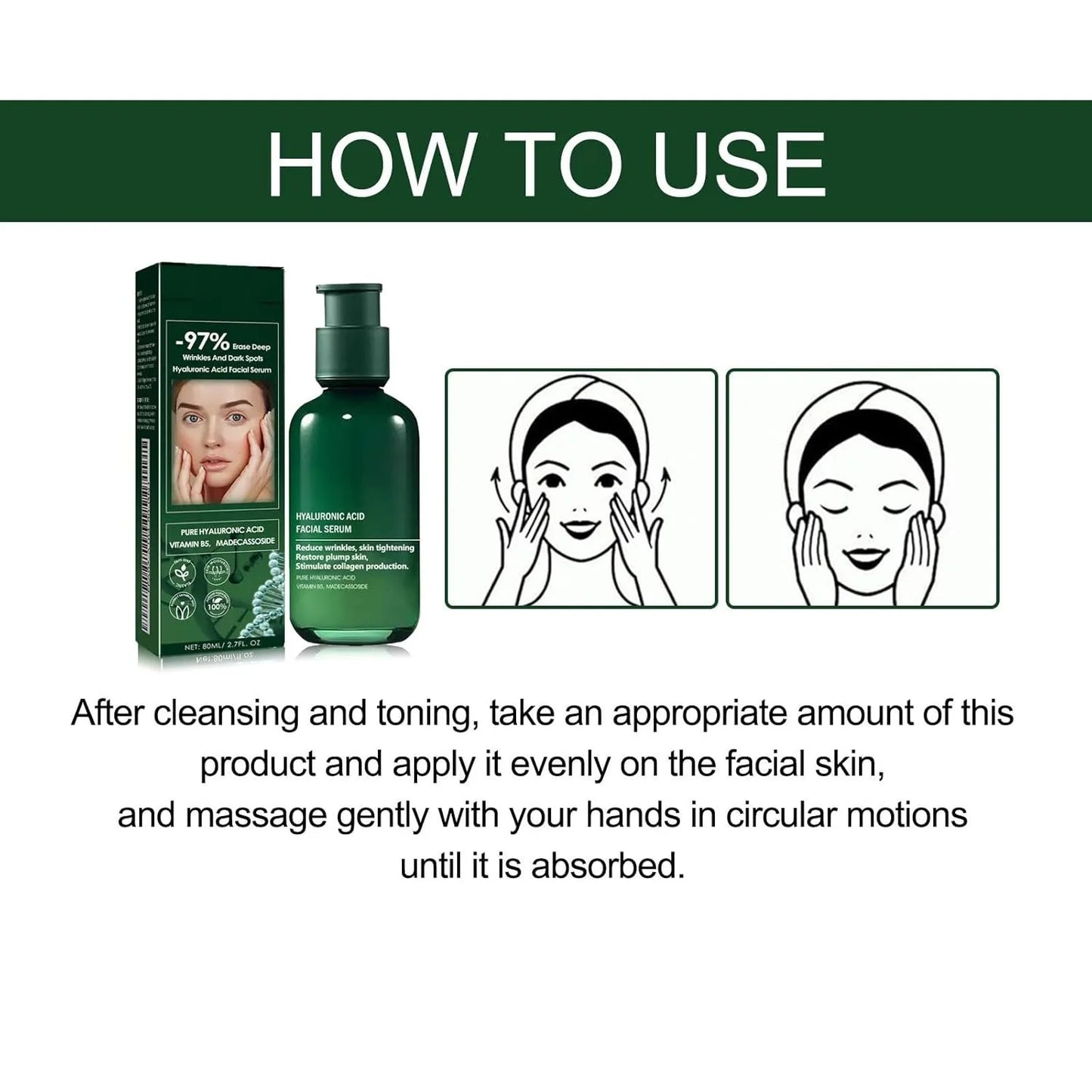 LGRAMER Vitamin B5 Hyaluronic Acid Face & Neck Firming Serum