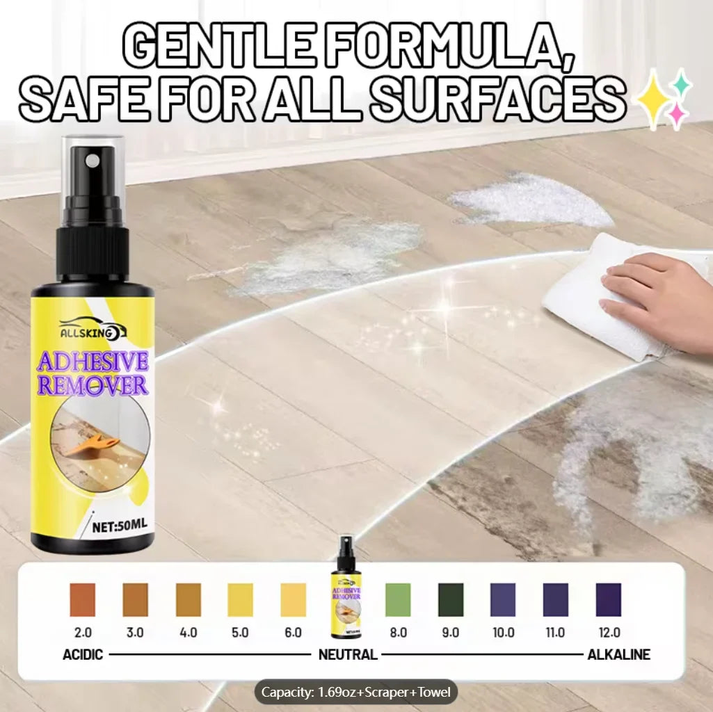 Adhesive & Sticker Remover Spray 50ml – Safe for Car & Glass