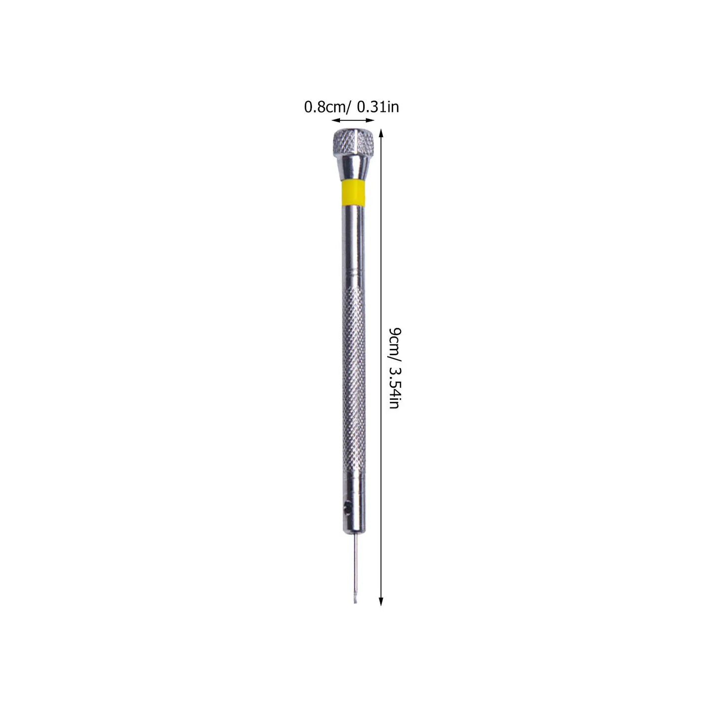 5Pcs Portable Precision Screwdriver Kit Watch Repair Tools Eyeglasses Sunglasses Jewelry Electronics DIY Home Repair Kit Easy to Peaceful Pleasures Health and Wellness