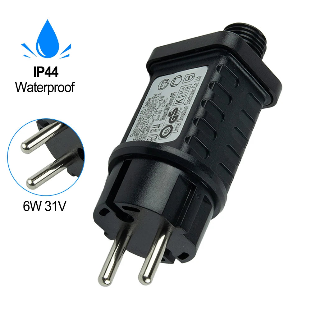 Transformer String Lights 6W 31V LED Timer Power Supplies Adapter
