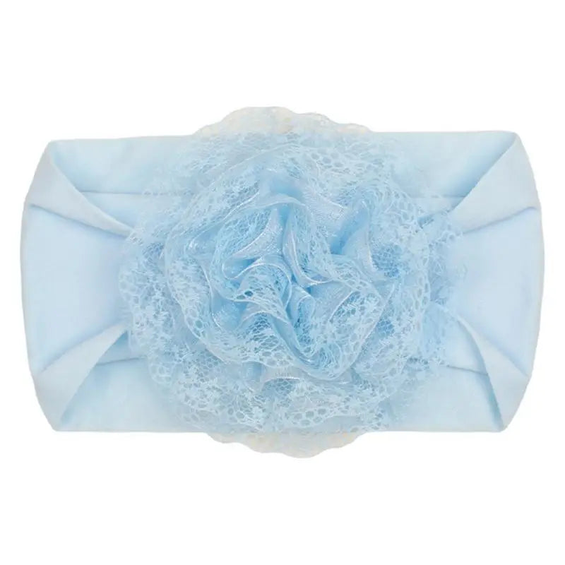 Baby Flower Headband | Handmade Turban for Newborns & Toddlers