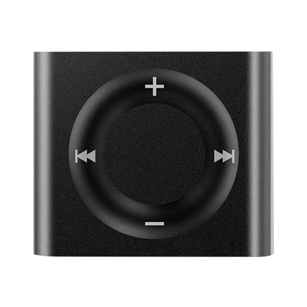 Mini Audio Player Build in Speaker Clip-on Sports Music Player Rechargeable 180mAh with Headphone Support TF Card for Boys Girls Peaceful Pleasures Health and Wellness Black