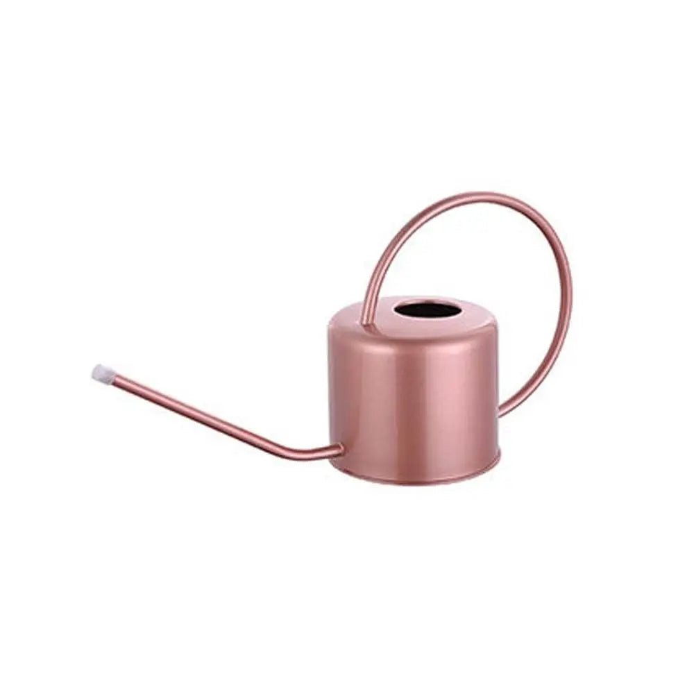 Stainless Steel Watering Can 1.3L Long Nozzle Spray Kettle