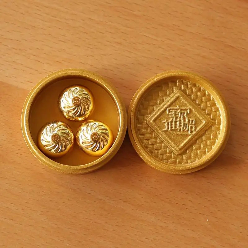 Feng Shui Golden Steamer & Lucky Turtle Ornament | Good Luck