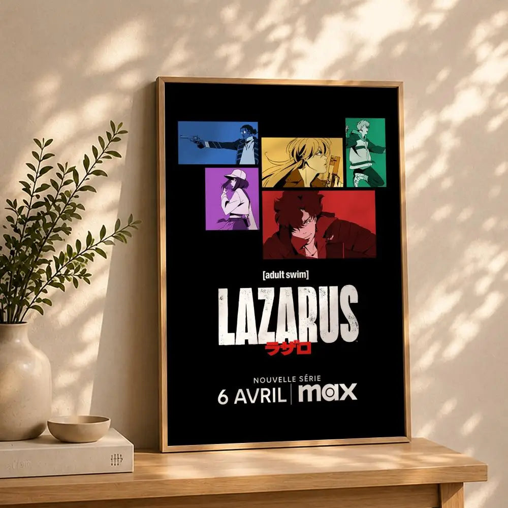 Game Lazarus HD Waterproof Self-Adhesive Wall Art Poster Gaming Wall Poster Peaceful Pleasures Health and Wellness