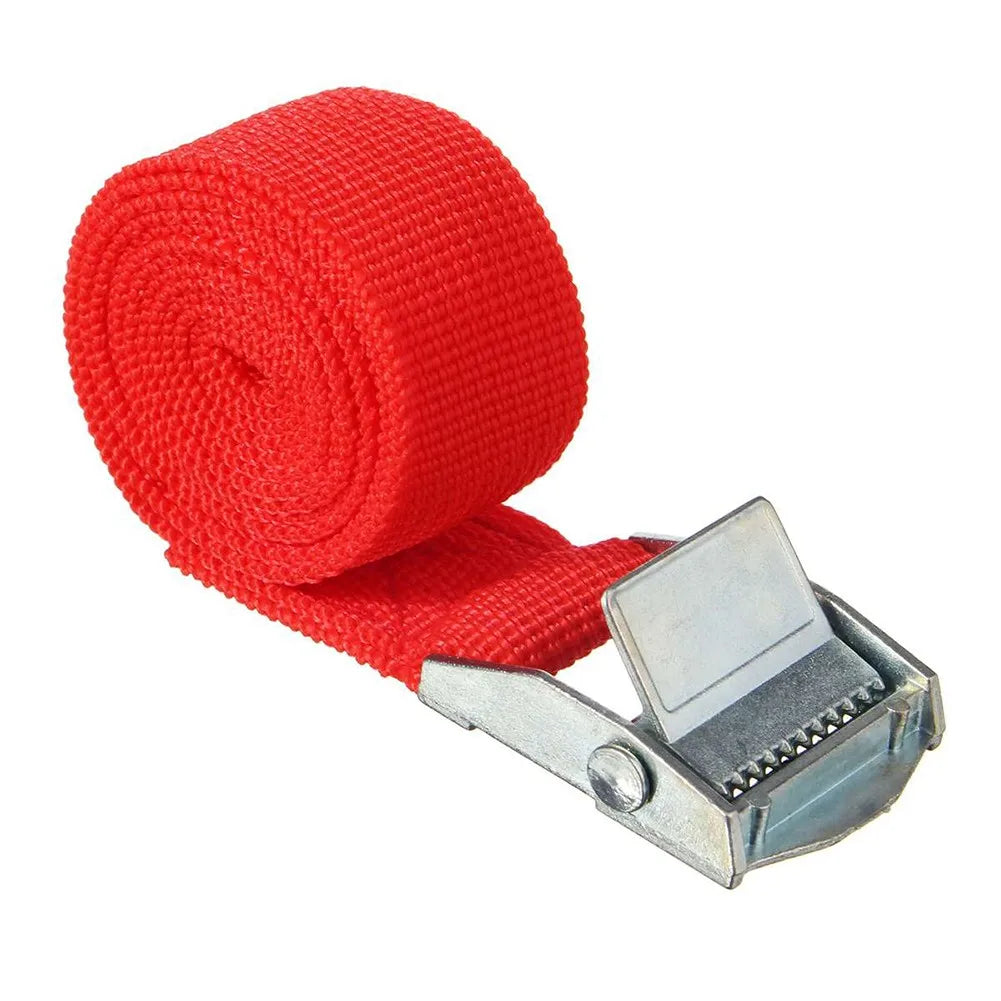 25mmx1M Lashing Strap W Zinc Alloy Nylon Buckle 250 LBS Quick Release