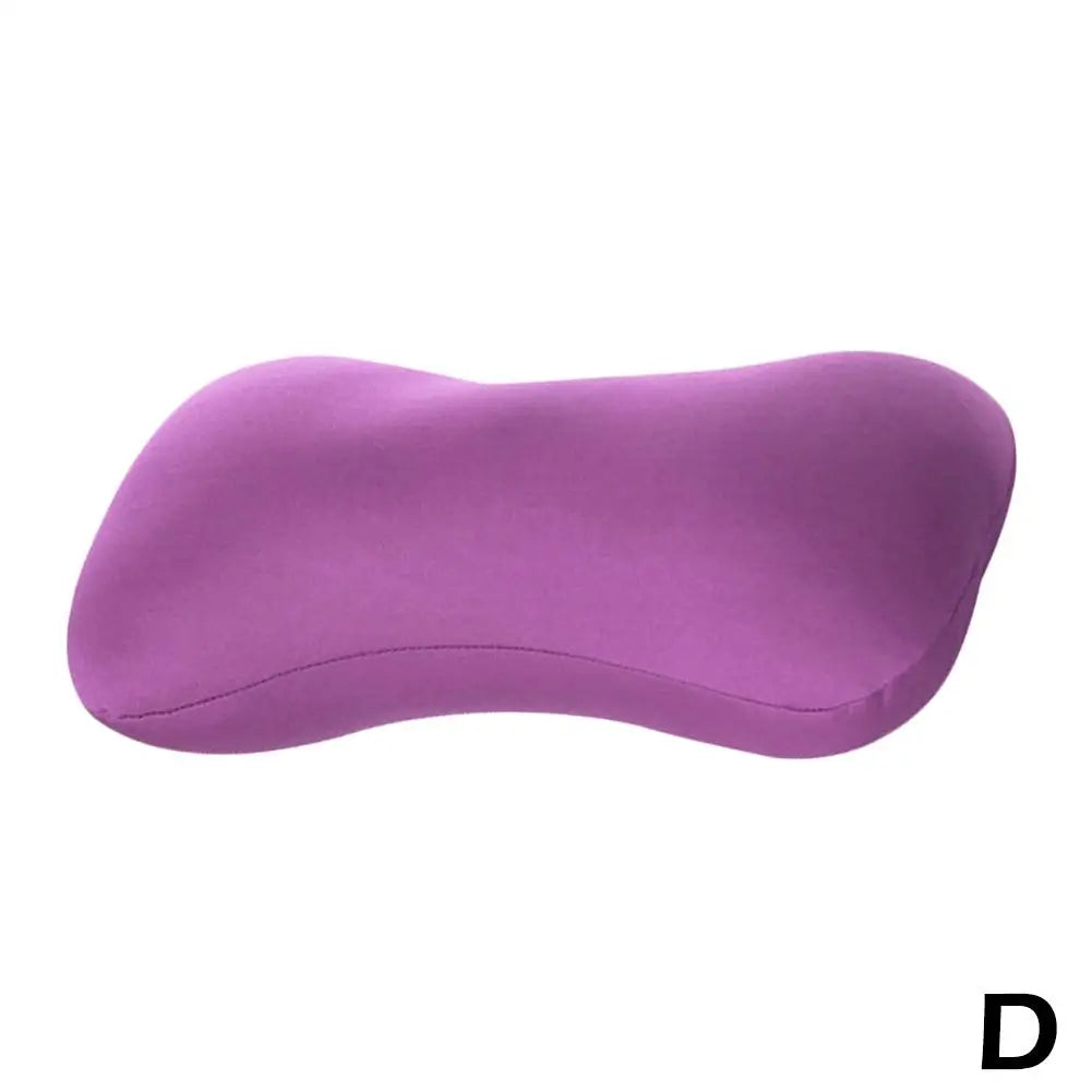 Microbead Bolster Neck Pillow – Foam Particle Travel Cushion