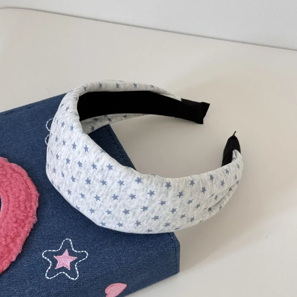 Polka Dot & Stripe Hair Headbands for Women – Classic Pattern