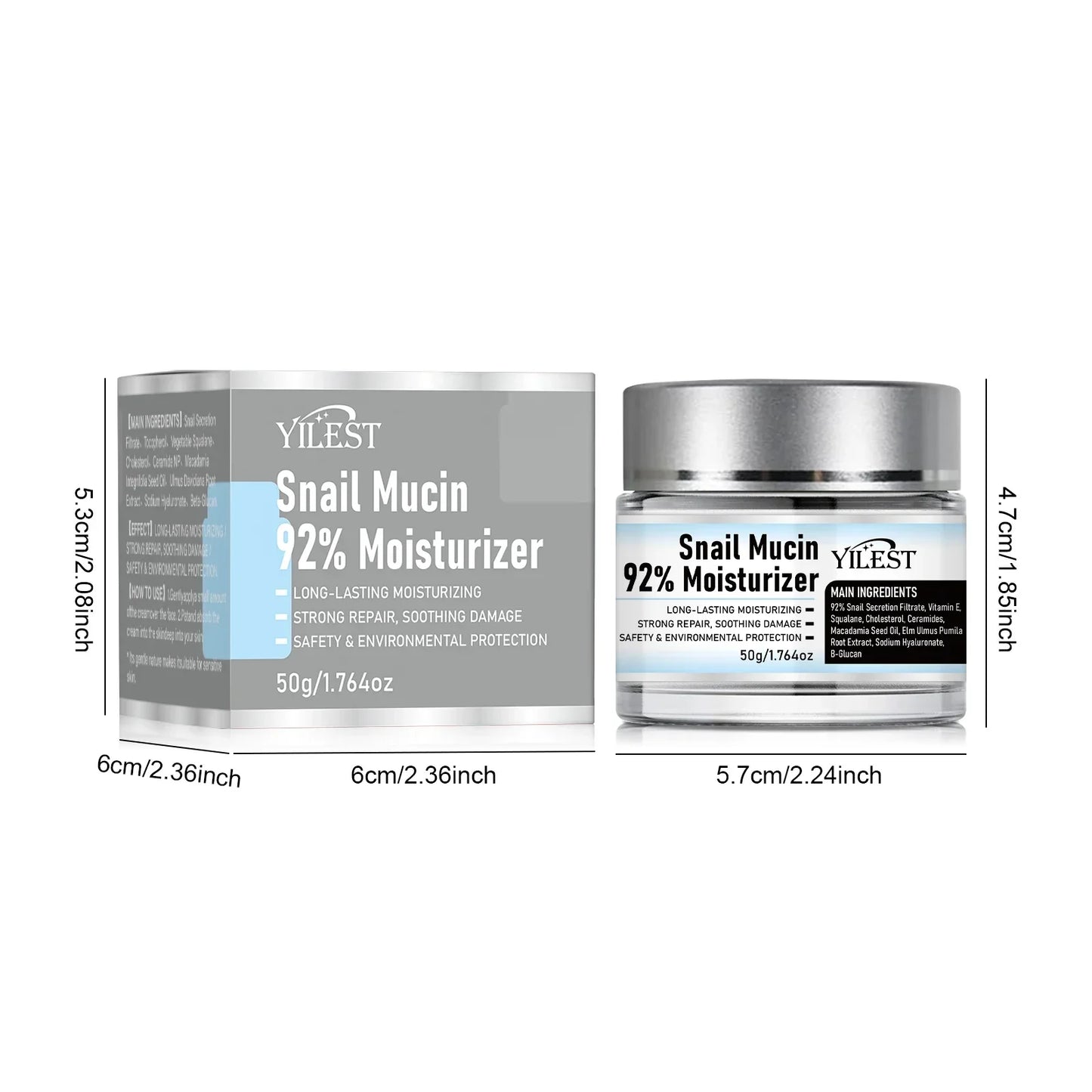 SADOER Snail Mucin 92% Essence – Hydrating & Brightening Cream