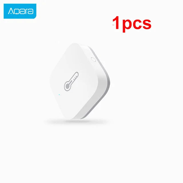 Aqara Temperature Humidity Sensor Smart Air Pressure Sensor Smart Control Zigbee Wireless Smart Home For Xiaomi Mijia Homekit Peaceful Pleasures Health and Wellness Aqara Sensor 1 Pcs China Mainland