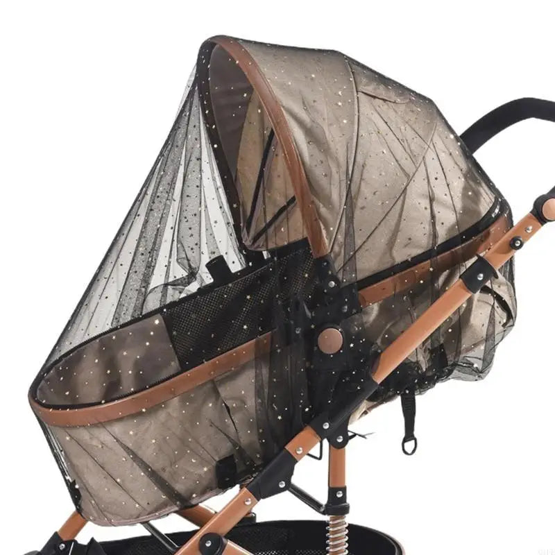 Baby Stroller Mosquito Net | Star & Flower Pattern, 160x130cm