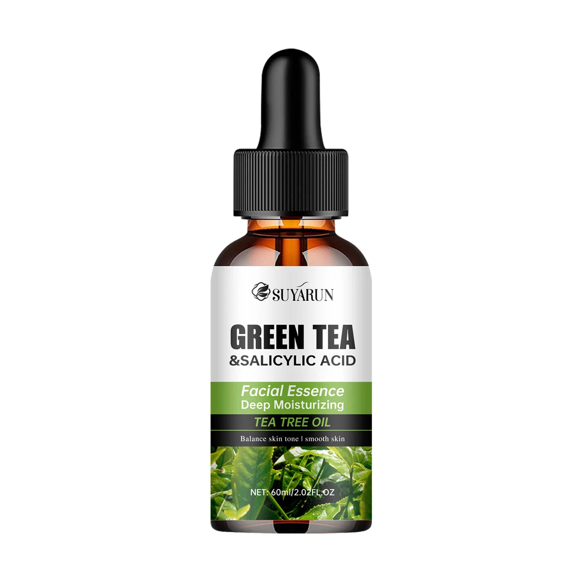Contains salicylic acid and green tea to remove dark spots Moisturizing Repair Anti-aging Essence Facial Skin Care Peaceful Pleasures Health and Wellness 60ml