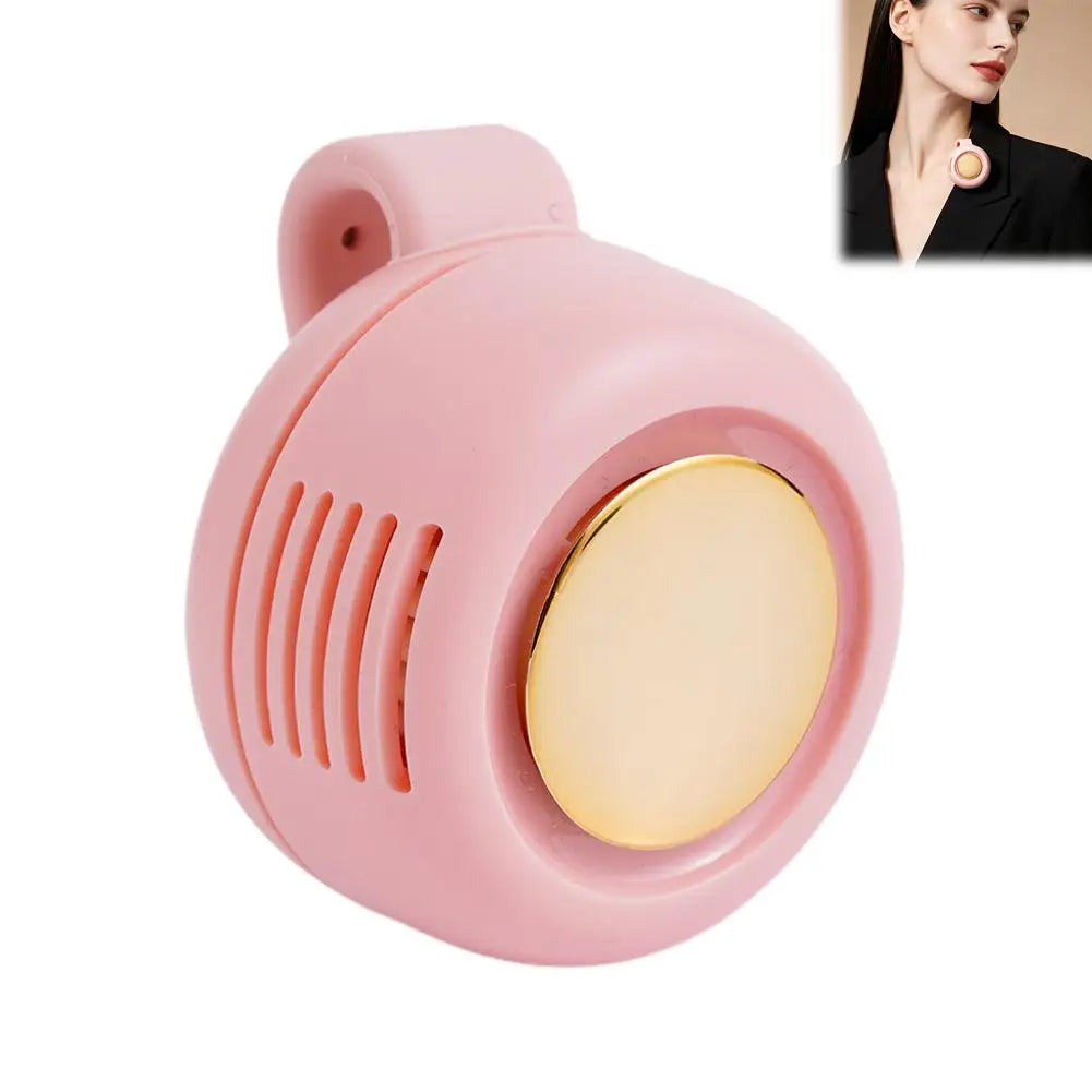 Mini Clip-On Portable Fan | 3-Speed USB Rechargeable Waist Fan