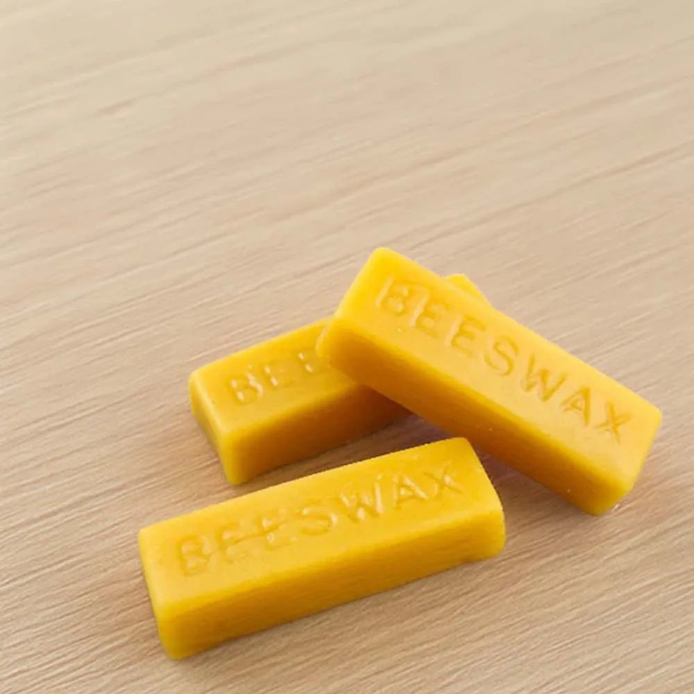 Natural Yellow Beeswax Bars – Candle Making, Polish & Crafts
