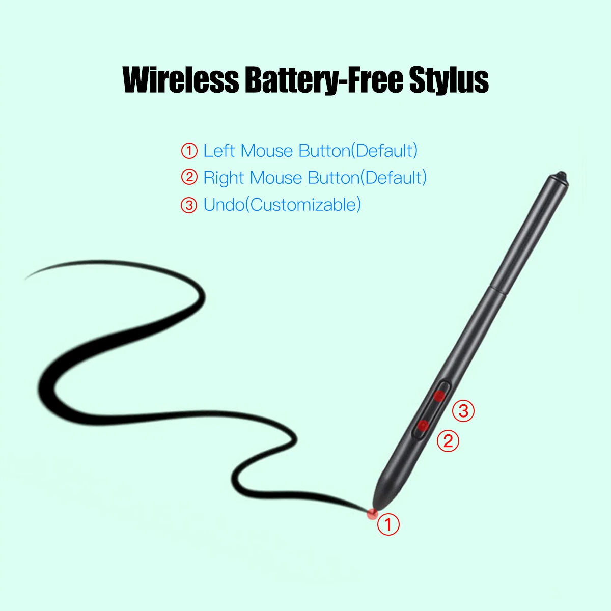 10x6" Graphics Drawing Tablet | 8192 Pressure, 12 Express Keys