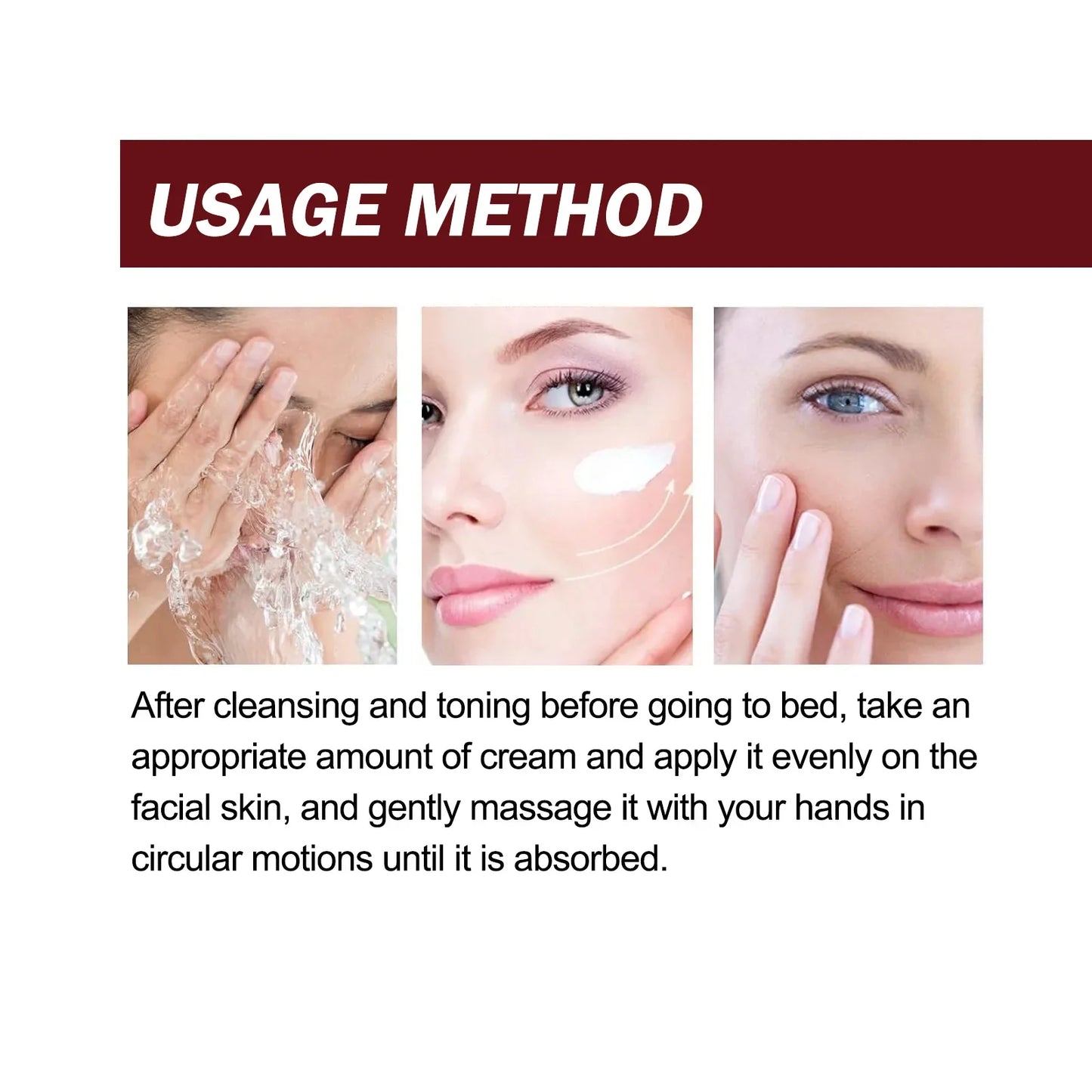 OUHOE Peptide Face Cream – Anti-Aging, Firming & Moisturizer