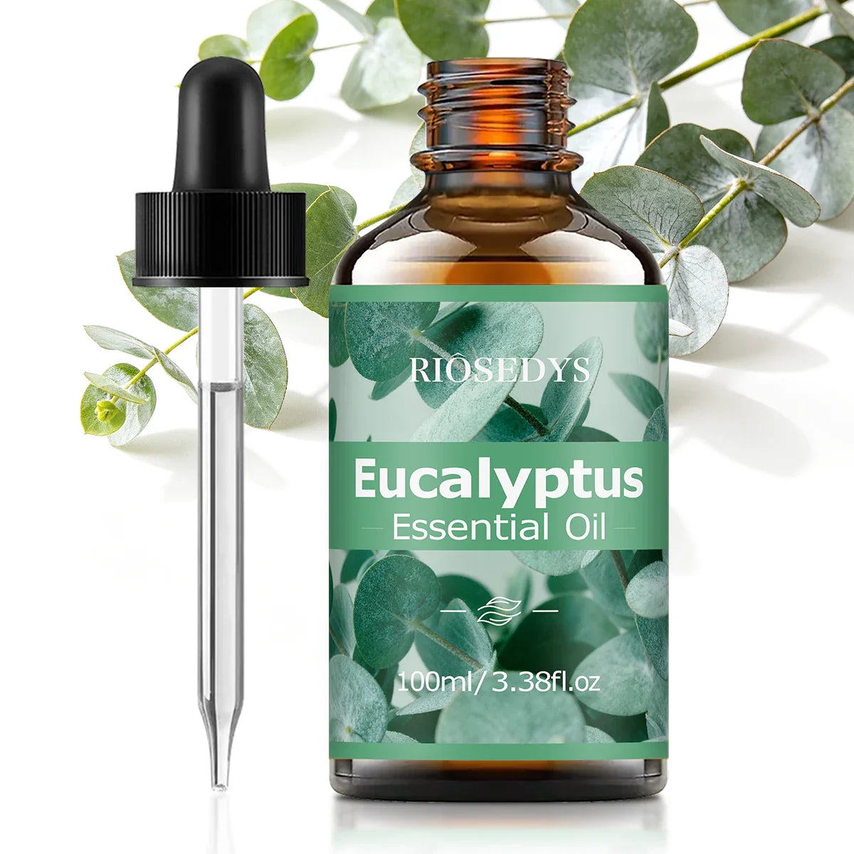RIÔSEDYS 100ml Eucalyptus Essential Oil – Massage & Skincare
