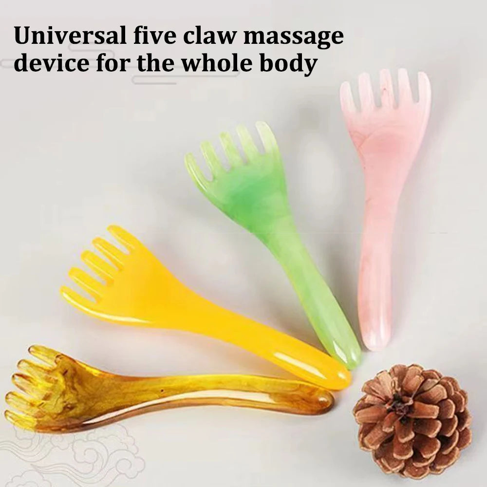 4 PCS Scalp Back Massager Head Scratcher Protable SPA Head Massager for Deep Relaxation Can Be Used on Every Part of The Body Peaceful Pleasures Health and Wellness