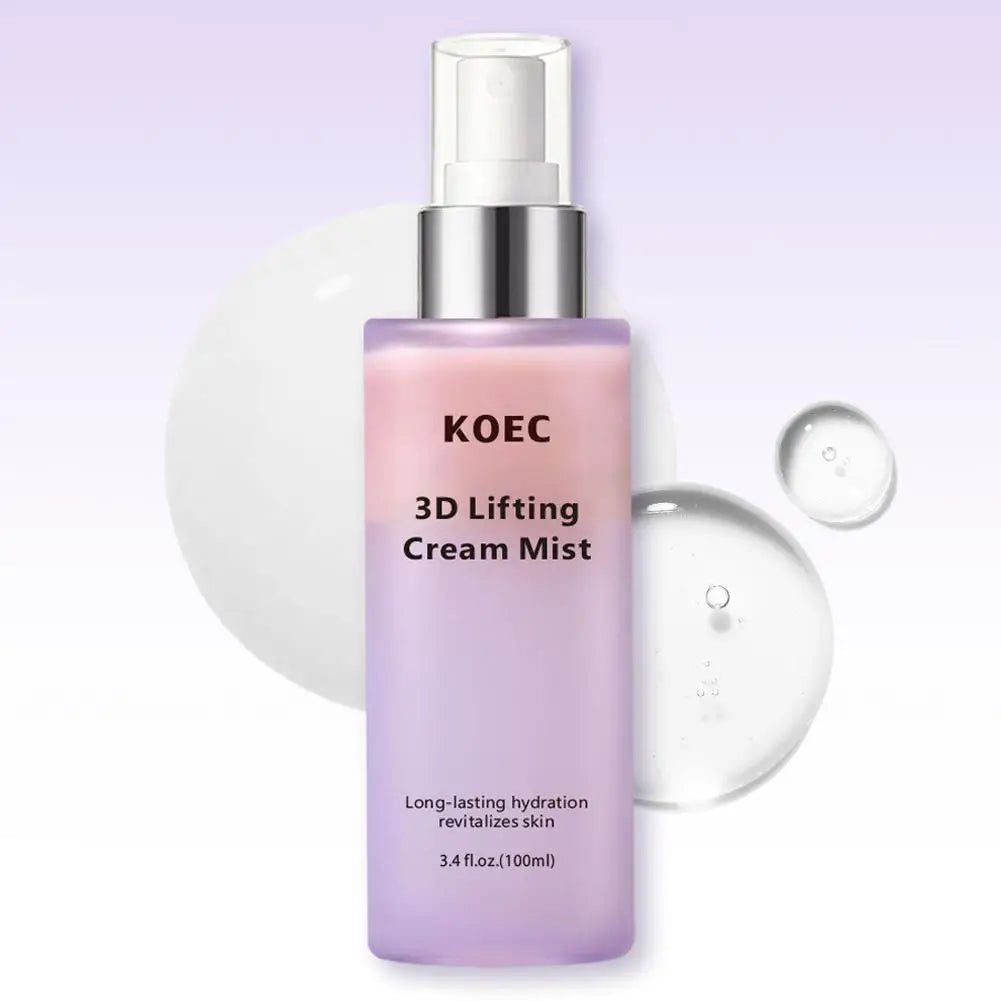 KOEC 3D Lifting Face & Neck Cream – Korean Skincare Firming Set