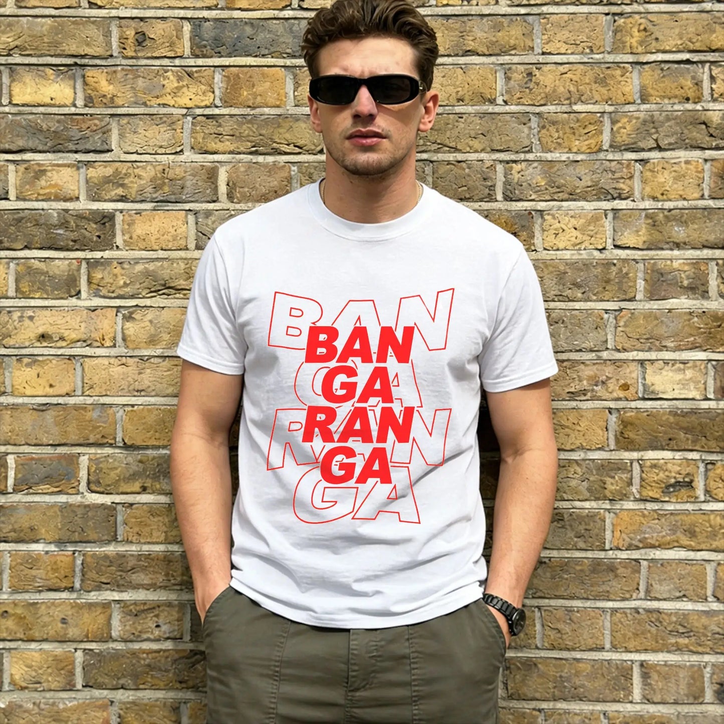Men Bangaranga T Shirts Bulgaria DARA Eurovisions 2026 Pure Cotton Tops Humor Short Sleeve Round Neck T Shirt Original T-Shirts Peaceful Pleasures Health and Wellness