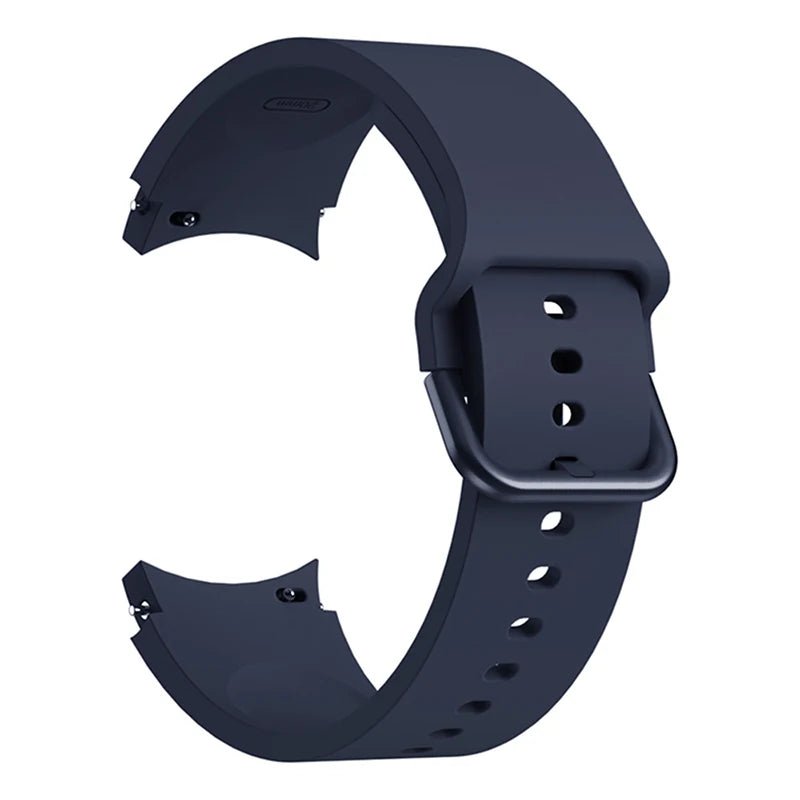 For Samsung Galaxy Watch 5 Pro 45mm/40mm/44mm Silicone Strap SM-R900/R910/R925 Multicolored Wristband Peaceful Pleasures Health and Wellness 9