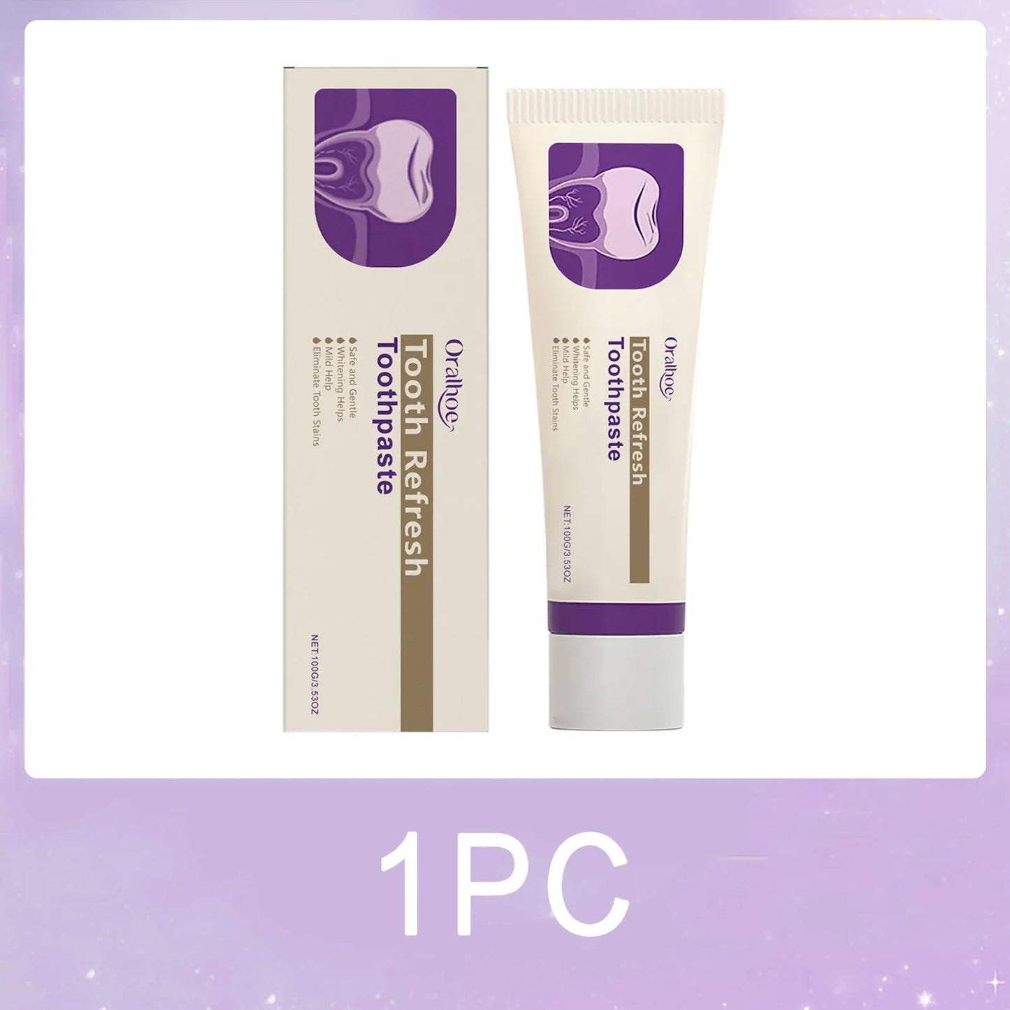 Oralhoe Whitening Toothpaste – Stain Removal & Mint Fresh