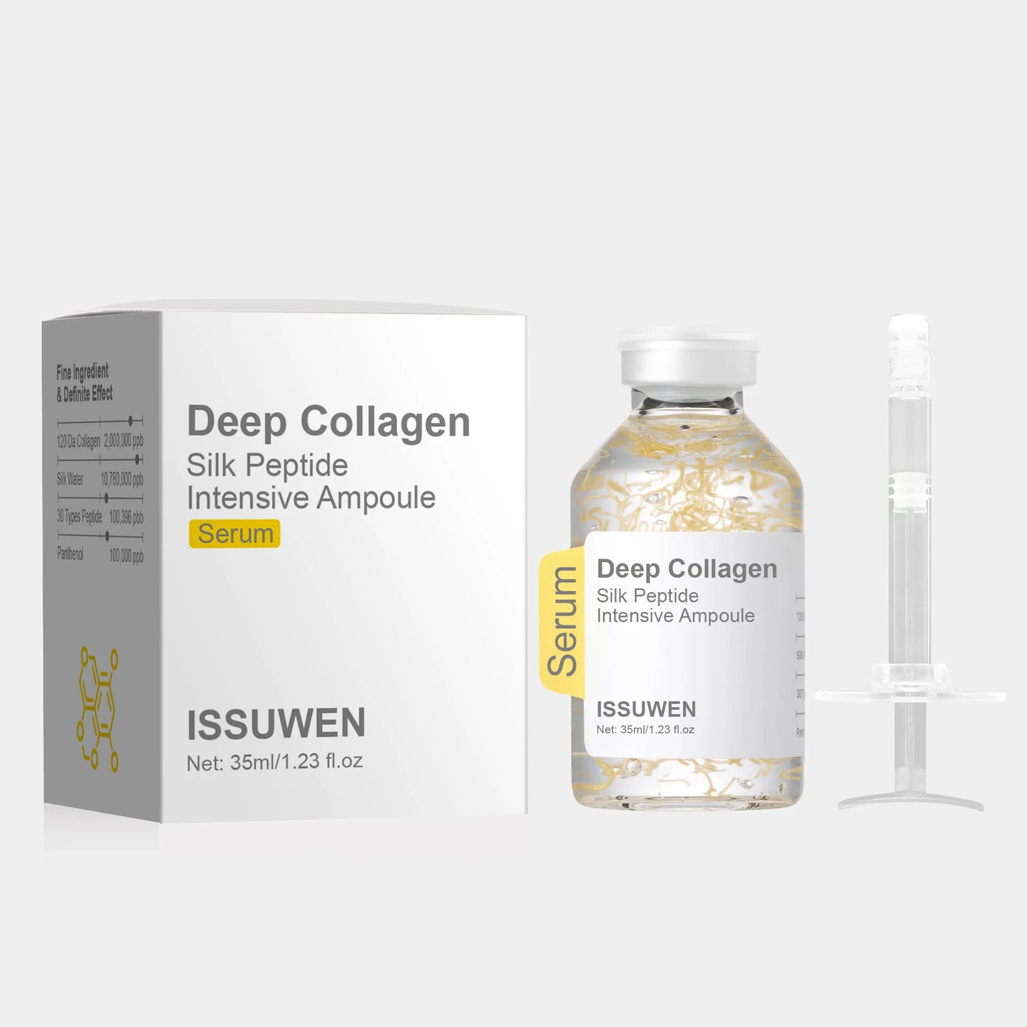 Silk Peptide Blue Copper PDRN Face Serum | Deep Hydration