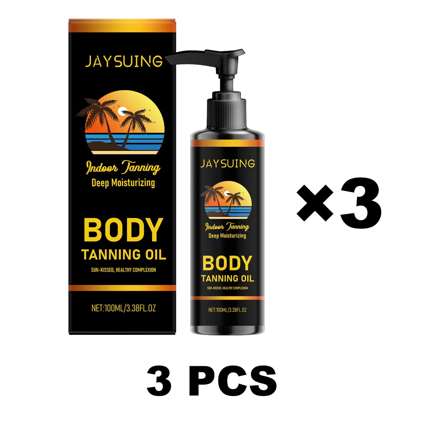 Jaysuing Body Tanning Oil – Natural Glow & Bronze Drops